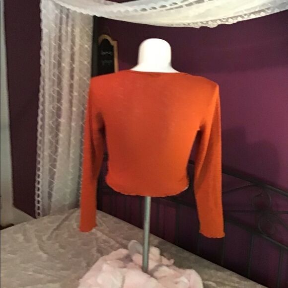 SHEIN Curve Waffle Knit Crop Top 1XL - Picture 4 of 8